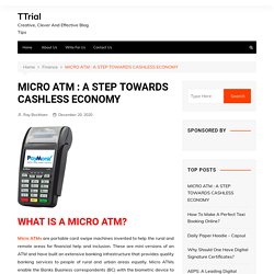Micro ATM