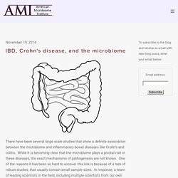 IBD, Crohn's disease, and the microbiome — The American Microbiome Institute