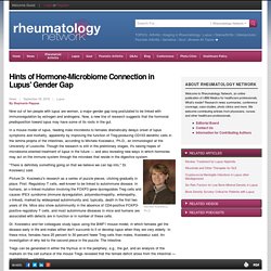 Hints of Hormone-Microbiome Connection in Lupus' Gender Gap