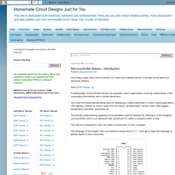 Microcontroller Basics - Introduction