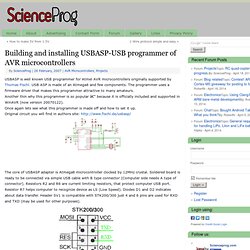 Building and installing USBASP-USB programmer of AVR microcontrollers