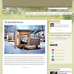 DIY Design Community « Keywords: DIY, tiny, house, upcycle