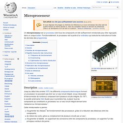 Microprocesseur