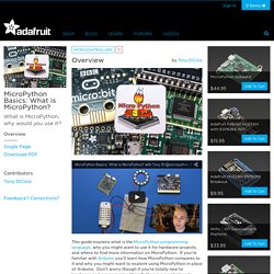 MicroPython Basics: What is MicroPython?