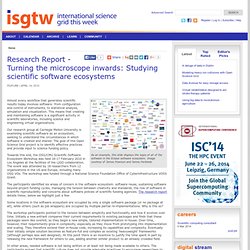 Research Report - Turning the microscope inwards: Studying scientific software ecosystems