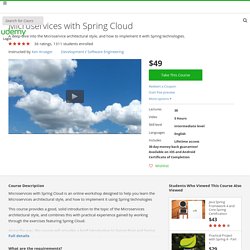 Microservices with Spring Cloud