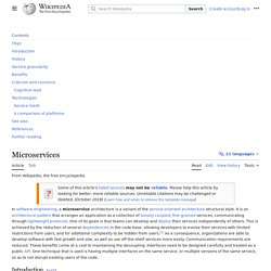Microservices - Wikipedia