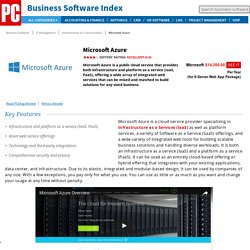 Microsoft Azure - Features, Pricing, Alternatives - PCMag
