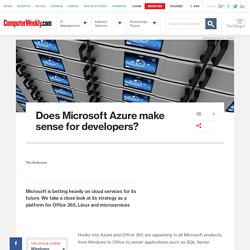 Does Microsoft Azure make sense for developers?