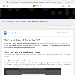 July 2020 - Microsoft Tech Community - 1551561