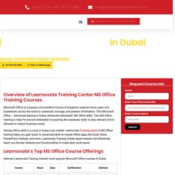 Microsoft Courses Dubai