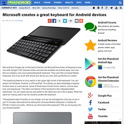 Microsoft creates a great keyboard for Android devices