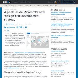 A peek inside Microsoft’s new ‘design-first’ development strategy