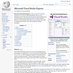 Microsoft Visual Studio Express