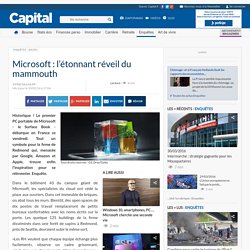 Microsoft : l’étonnant réveil du mammouth