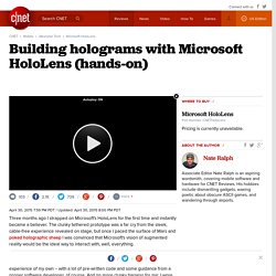 Microsoft HoloLens Preview - CNET