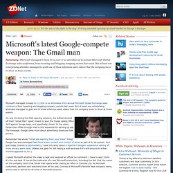 Microsoft's latest Google-compete weapon: The Gmail man