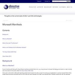 Microsoft Manifests «
