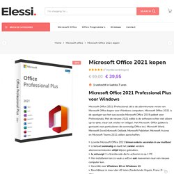 Microsoft office 2021 kopen? Bekijk hier de beste aanbiedingen.