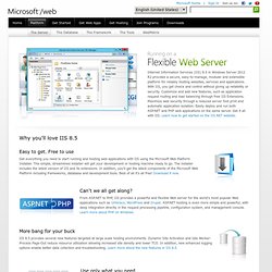 Web Platform - Server, IIS, Internet Information Services