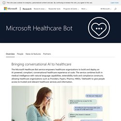 Microsoft Health Bot Project - AI At Work For Your Patients
