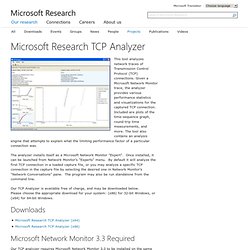 Research TCP Analyzer