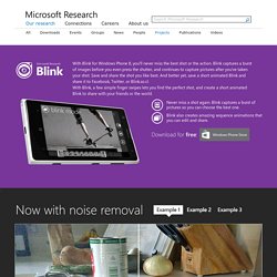Microsoft Research Blink
