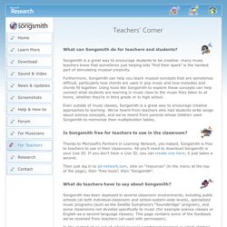 Research Songsmith: Teachers' Corner