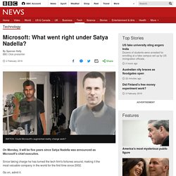 Microsoft: What went right under Satya Nadella?