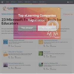 23 Microsoft Free Teaching Tools for Educators
