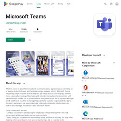 Microsoft Teams - Apps on Google Play