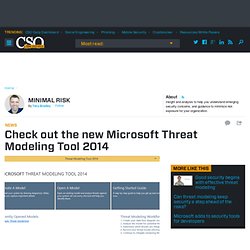 Check out the new Microsoft Threat Modeling Tool 2014