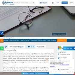 Microsoft Azure Training in Pune