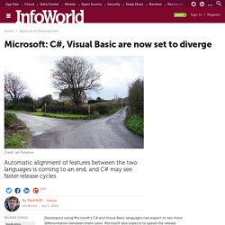 Microsoft: C#, Visual Basic are now set to diverge