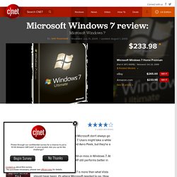 Microsoft Windows 7 review