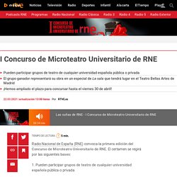 0504 I Concurso de Microteatro Universitario de RNE