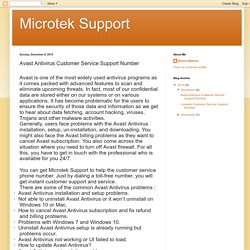 Microtek Support: Avast Antivirus Customer Service Support Number