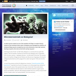 Microterrestrials vs Malaysia!