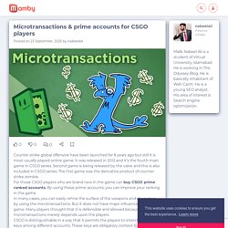 Microtransactions & prime accounts for CSGO players - Mamby
