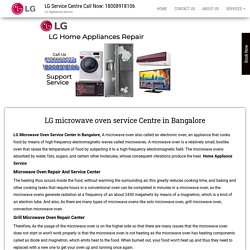 LG microwave oven service center in Bangalore