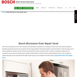 Bosch Microwave Oven Repair Surat
