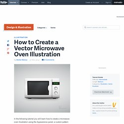 How to Create a Vector Microwave Oven Illustration