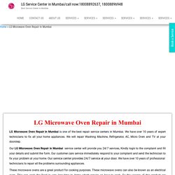 LG Microwave Oven Repair in Mumbai Maharashtra