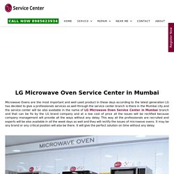 LG Microwave Oven Service Center in Mumbai