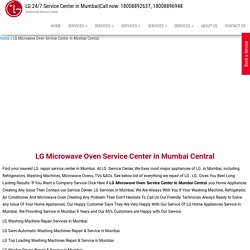 LG Microwave Oven Service Center in Mumbai Central