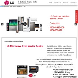Best Microwave Oven service Centre
