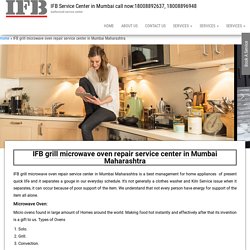 IFB grill microwave oven repair service center in Mumbai Maharashtra
