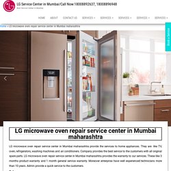 LG microwave oven repair service center in Mumbai maharashtra