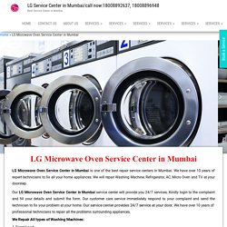 LG Microwave Oven Service Center in Mumbai Maharashtra