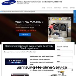 Samsung microwave oven service Centre in Visakhapatnam
